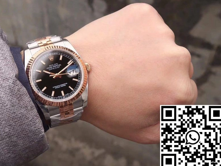 Dial AR Datejust Rolex Black 126231 36MM Factory 0111